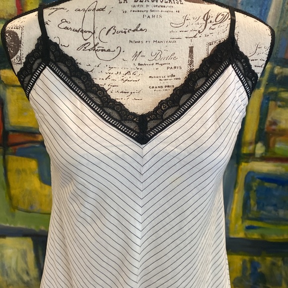 Pluto black/white night gown women’s EU 38 US 8 - Picture 5 of 6